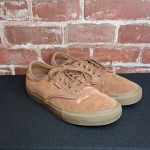 Vans Shoes Mens Size 7 Brown Suede Chima Low Top Off The Wall